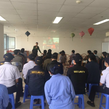 ĐÀO TẠO NHÂN VIÊN BẢO VỆ CHUYÊN NGHIỆP
